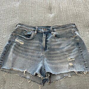 Blank NYC The Essex Classic Cut-Off Distressed Denim Jean Shorts Womens Size 28